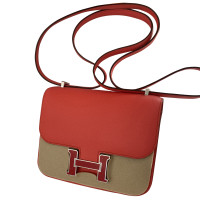 Hermès Constance Mini 18 aus Leder in Rot