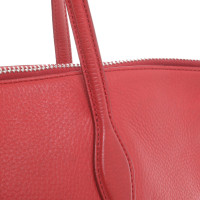 Tod's Shopper Leather in Red