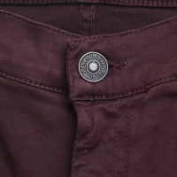 7 For All Mankind Skinny jeans in Bordeaux