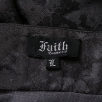 Faith Connexion Dress Silk in Grey