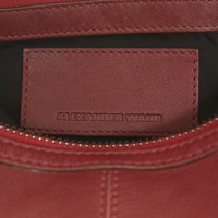 Alexander Wang Handbag Leather in Bordeaux