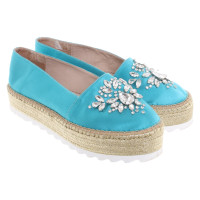 Sebastian Slippers/Ballerinas in Turquoise