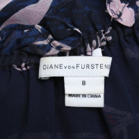 Diane Von Furstenberg Camicetta di seta con motivo