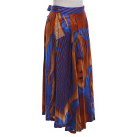 Jet Set Wrap skirt with motif