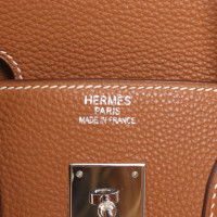 Hermès Birkin Bag Leer in Bruin