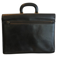 Prada Travel bag Leather in Black