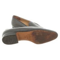 Sergio Rossi Slippers/Ballerinas Leather in Grey