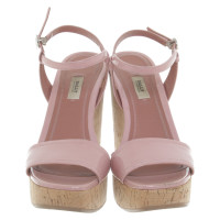 Bally Wedges in Nude