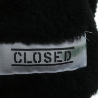 Closed Jas/Mantel Leer in Groen