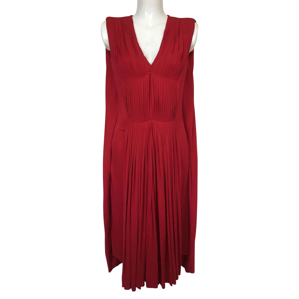 Alexander McQueen Vestito di rosso