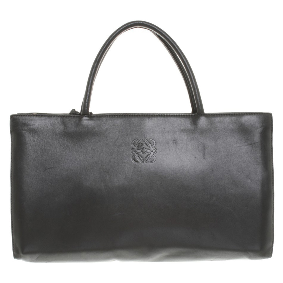 Loewe Leather handbag in black