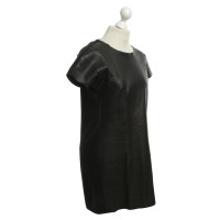 Cos Leather dress in black