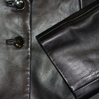Escada Leather jacket in black
