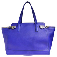 Salvatore Ferragamo Shopper Leather in Blue