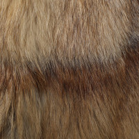 Hermès Manteau de fourrure de renard