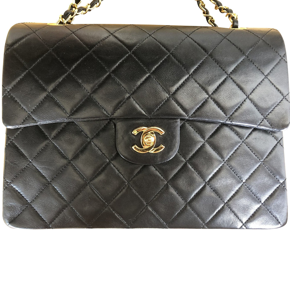 Chanel Sac à main en Cuir en Noir