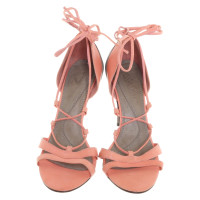 All Saints Sandals in pink / grey