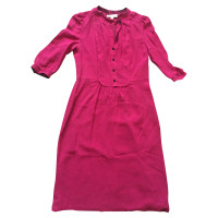 Burberry Kleid aus Seide in Rosa / Pink