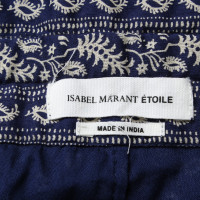 Isabel Marant Etoile Hose aus Baumwolle in Blau