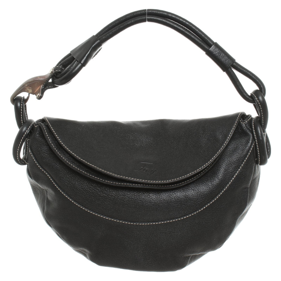 Fay Shoulder bag Leather in Black