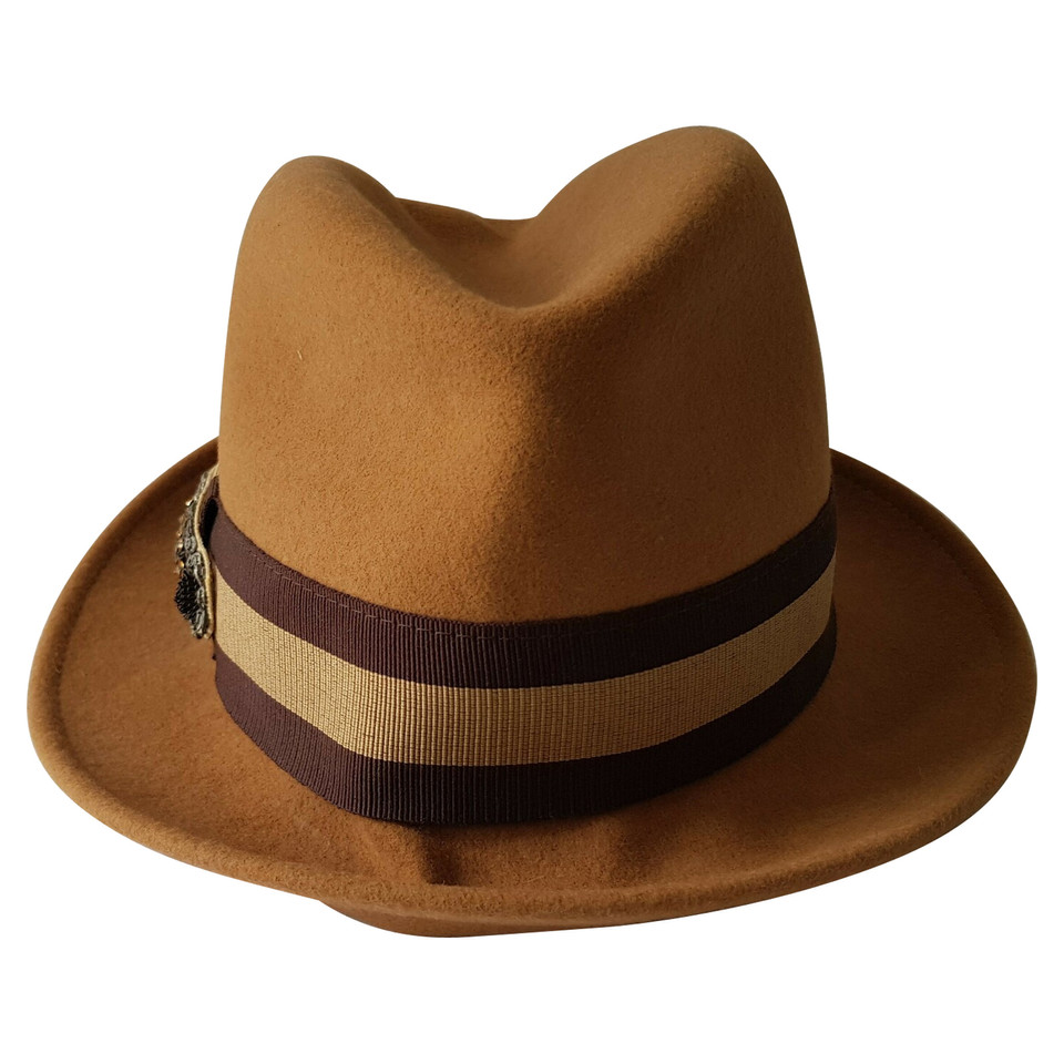 Maliparmi Hut/Mütze aus Wolle in Braun
