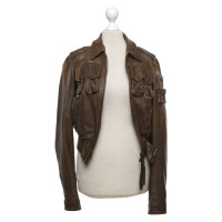 Dsquared2 Leather jacket in brown
