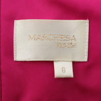 Marchesa Maxi-jurk in fuchsia