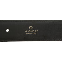 Aigner Belt in black