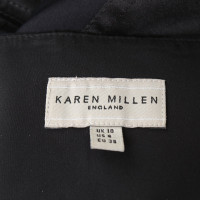 Karen Millen Robe en bleu / noir