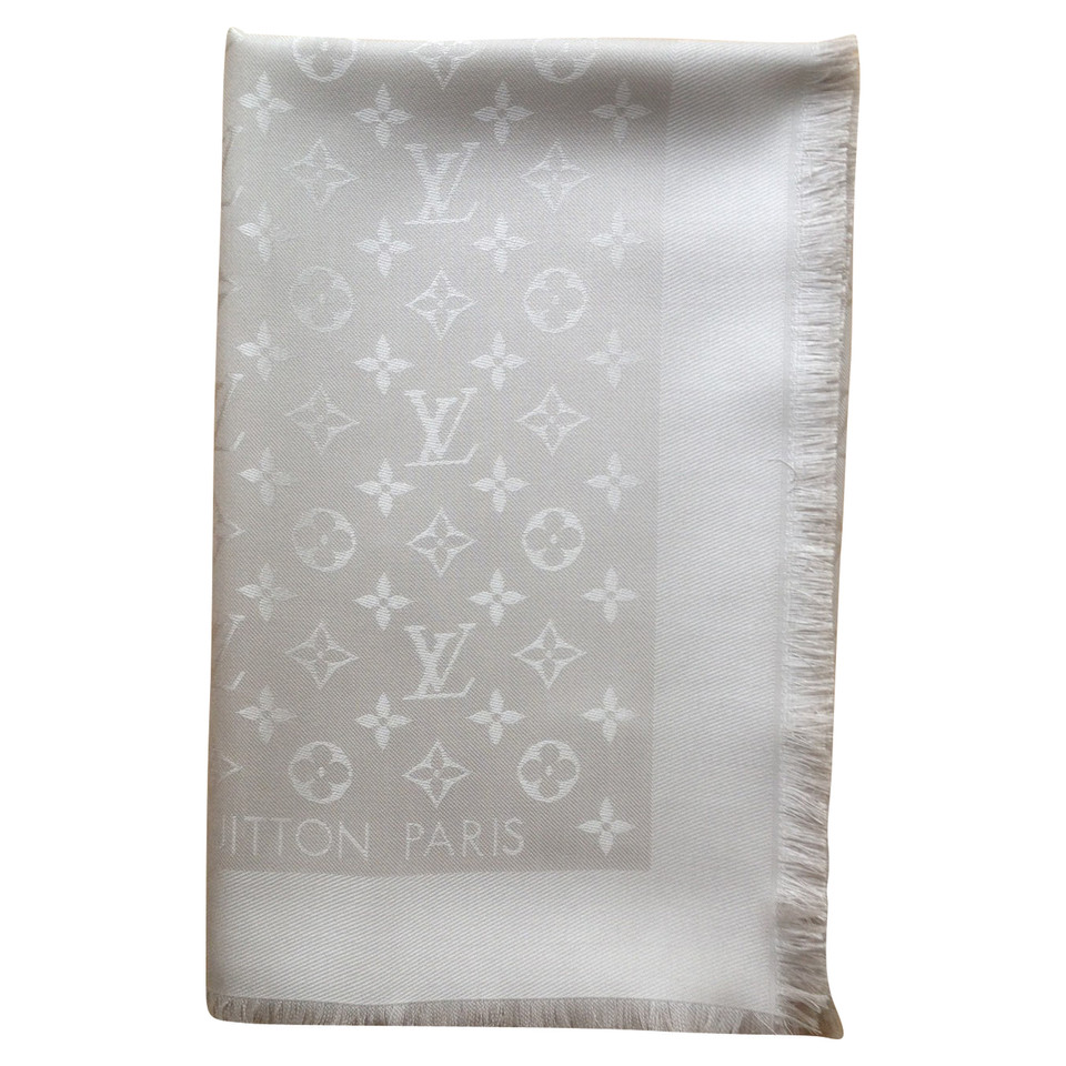 Louis Vuitton Monogram Schal in Beige