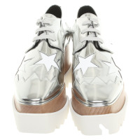 Stella McCartney Lace-up shoes in Silvery