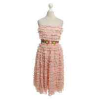 Manoush Volant Dress in Pink
