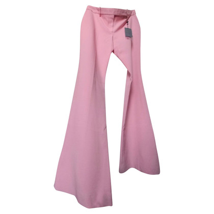 Alexander McQueen Paire de Pantalon en Laine en Rose/pink