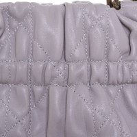 Christian Dior Handtasche aus Leder in Violett