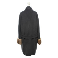 Tara Jarmon Giacca/Cappotto in Grigio