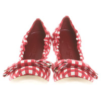 Louis Vuitton Ballerinas with checked pattern