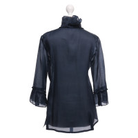 Ermanno Scervino Blouse in donkerblauw