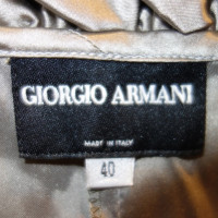 Giorgio Armani Silk blouse in crash look