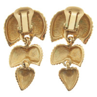 Lanvin orecchini clip con pietre preziose