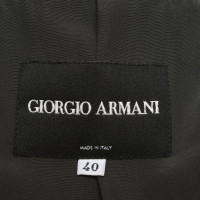 Giorgio Armani Blazer Wol in Grijs