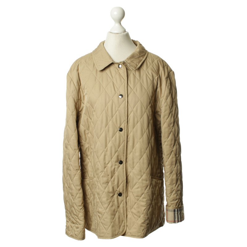 Burberry Quilted Jacket in beige