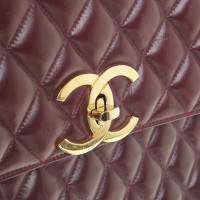 Chanel Aktentasche in Bordeaux