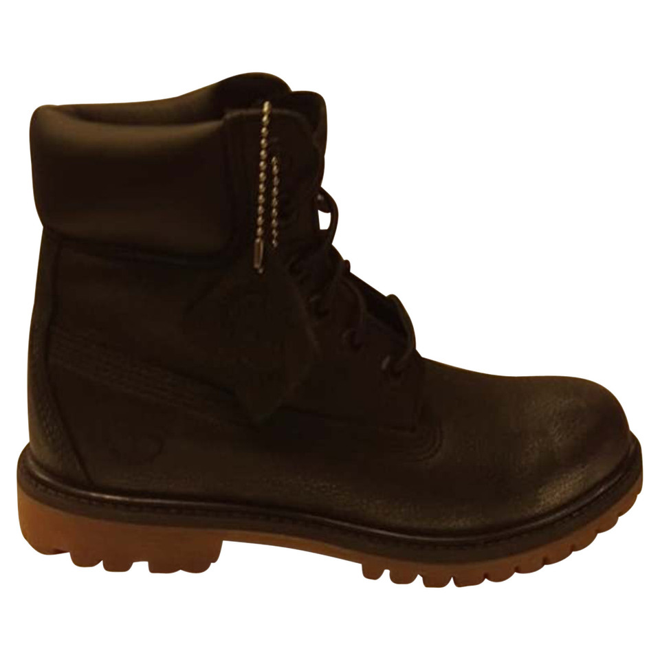 Timberland Stivaletti in Pelle in Nero