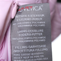Duvetica Reversible jacket in pink / grey