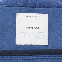 Pinko Giacca/Cappotto in Tela in Blu