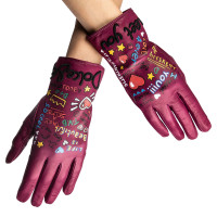 Dolce & Gabbana Gloves Leather in Pink