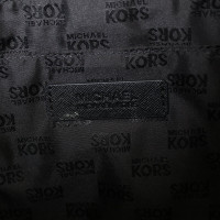 Michael Kors Leer Tote Bag in zwart