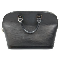 Louis Vuitton Alma MM36 Leather in Black