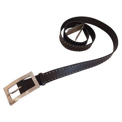 Orciani Belt Leather in Brown