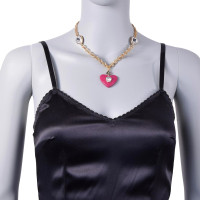 Dolce & Gabbana Crystal heart necklace